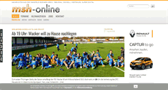 Desktop Screenshot of msh-online.de
